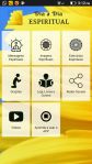 tela inicial aplicativo&nbsp;espirita